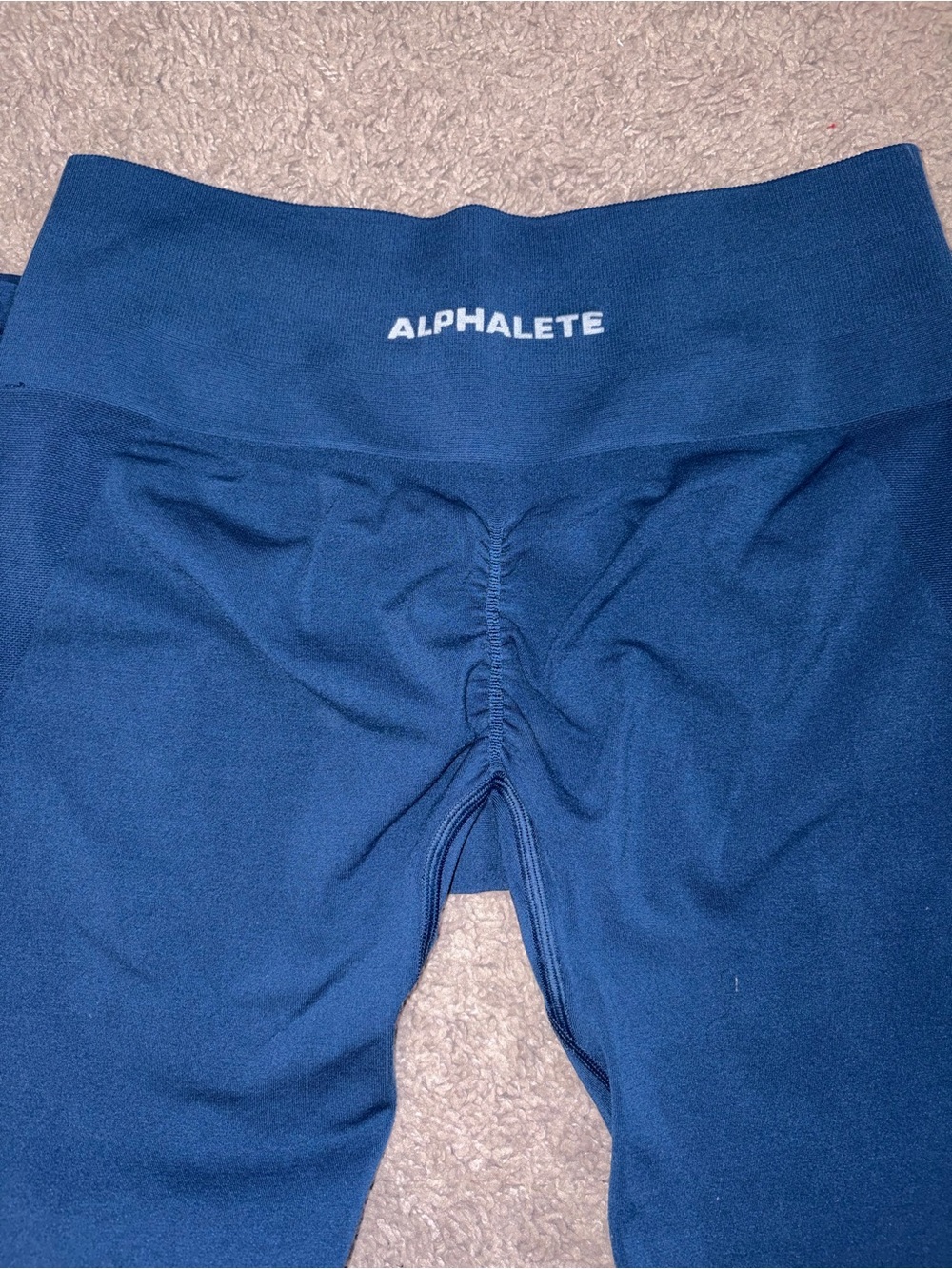 Alphalete Leggings Set - Forest Green & Navy - Picture 6 of 14